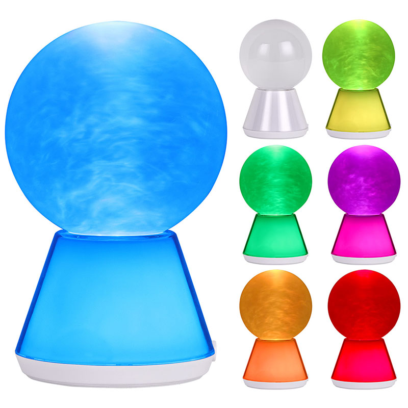 Ball Shade Night Light with Cloudy Liquid