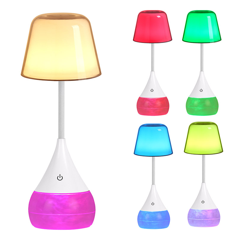 Elegance and Innovation Led Desk Lamp With RGB Shape