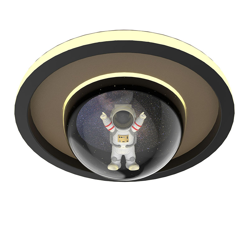 LED Ceiling Lamp with Astronaut Shade