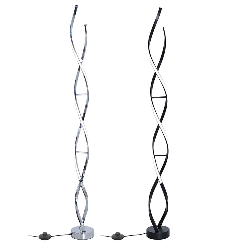 LED Floor Lamp With DNA Shape