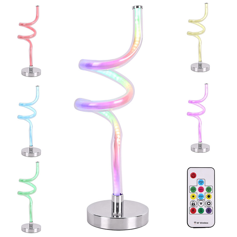 Night Light LED Desk Lamp with RGB Light