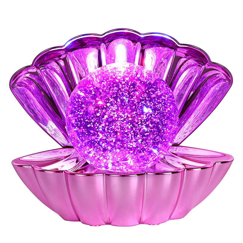 RGB Shell Lamp with Glitter Liquid RGB Shell Lamp with Glitter Liquid