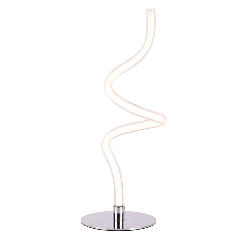 Screw Shaped LED Desk Lamp with 360 Degree Lighting