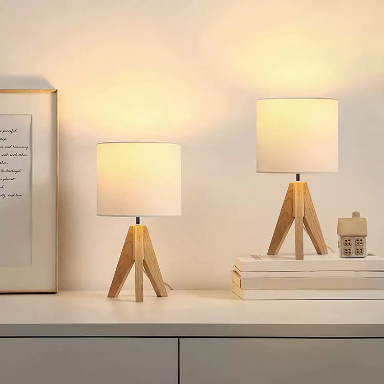 Wooden Table Lamp